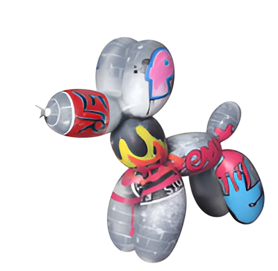 Pax Balloon Dog Pink