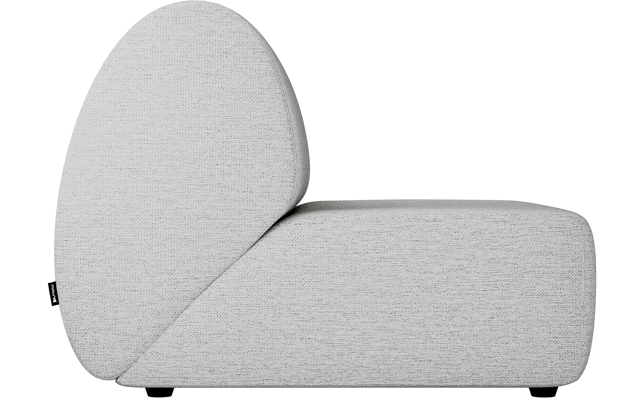 HP Charlie Armless Love seat