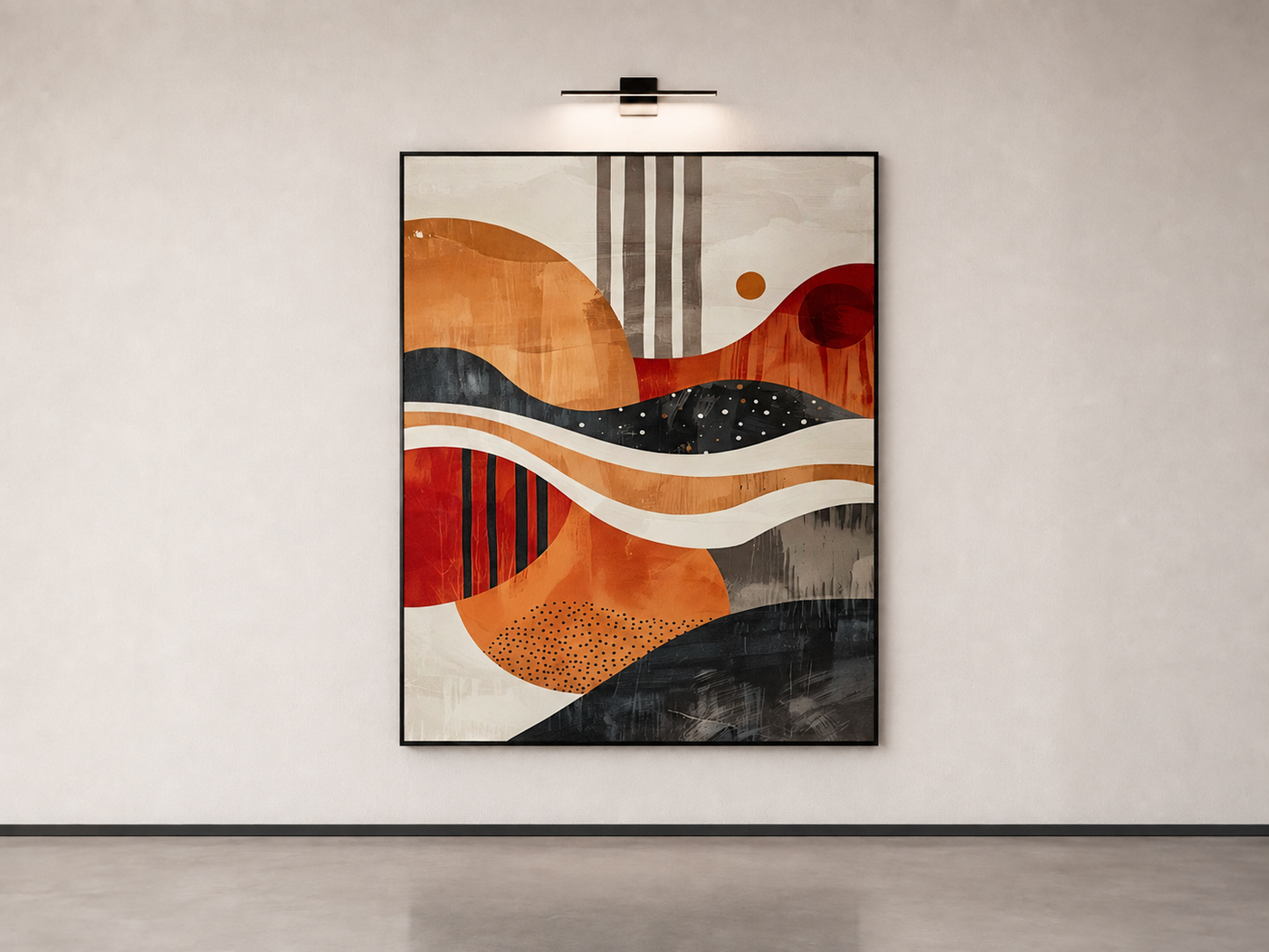 Earth Waves Canvas