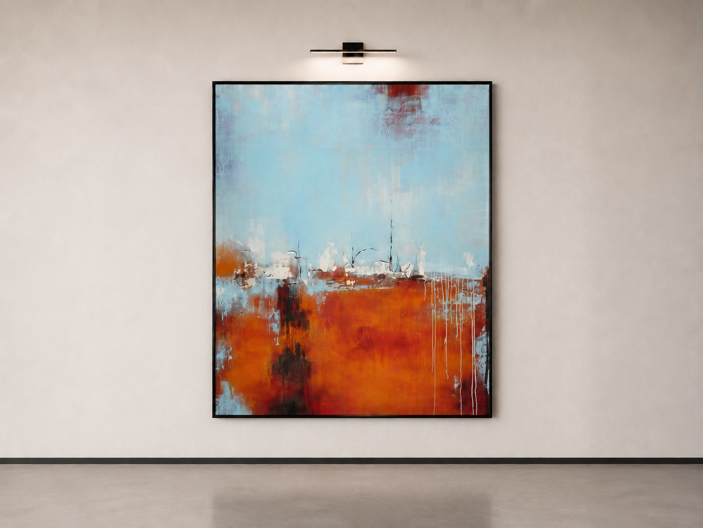 Rust & Sky Canvas