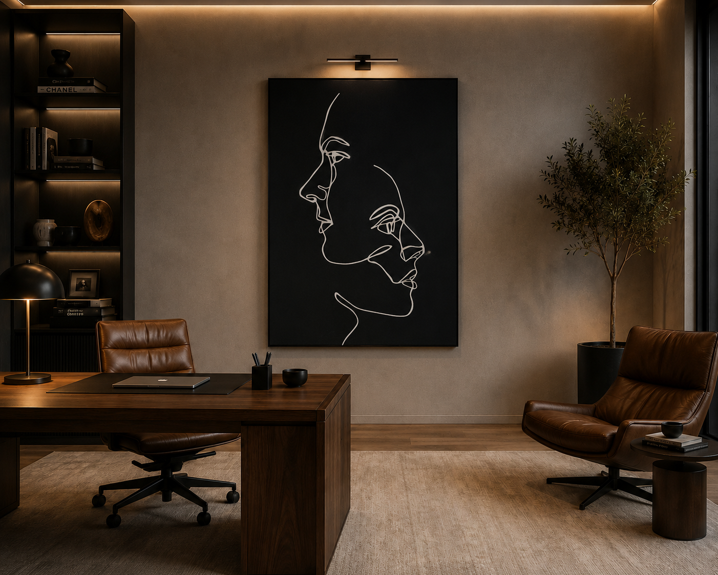 Silent Profile Canvas