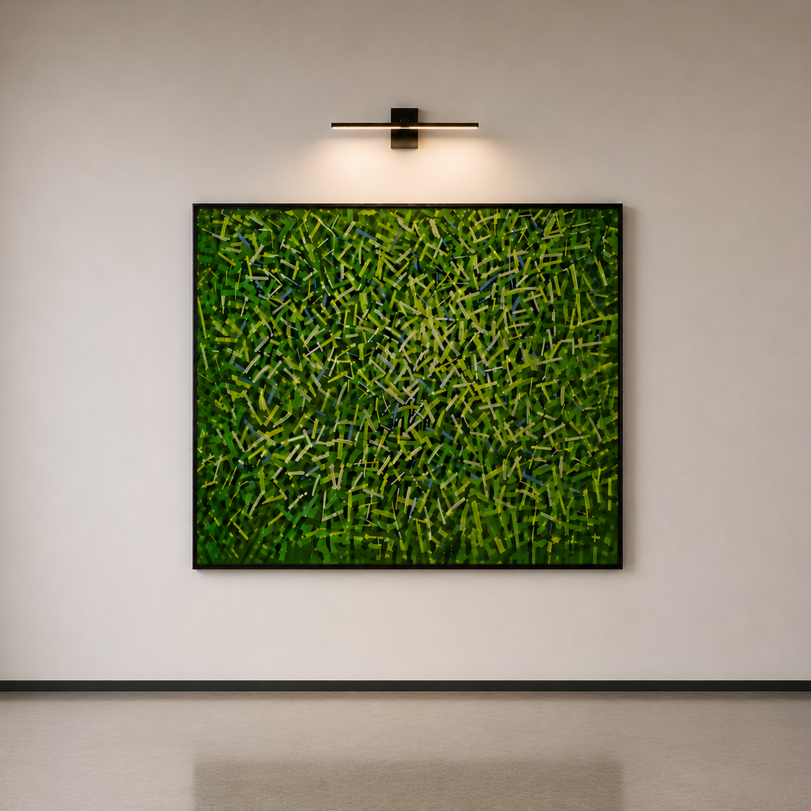 Green Field Canvas