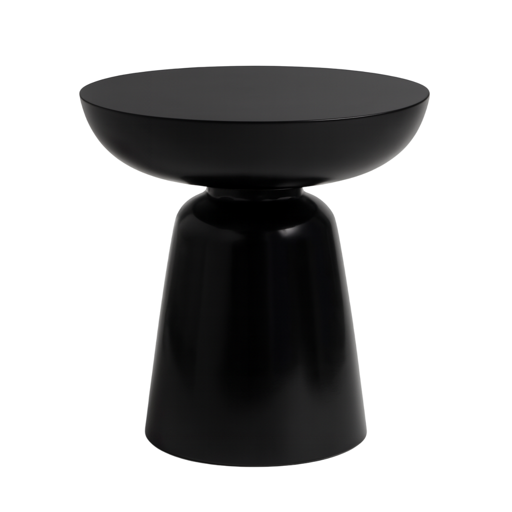Midnight Elegance Side Table
