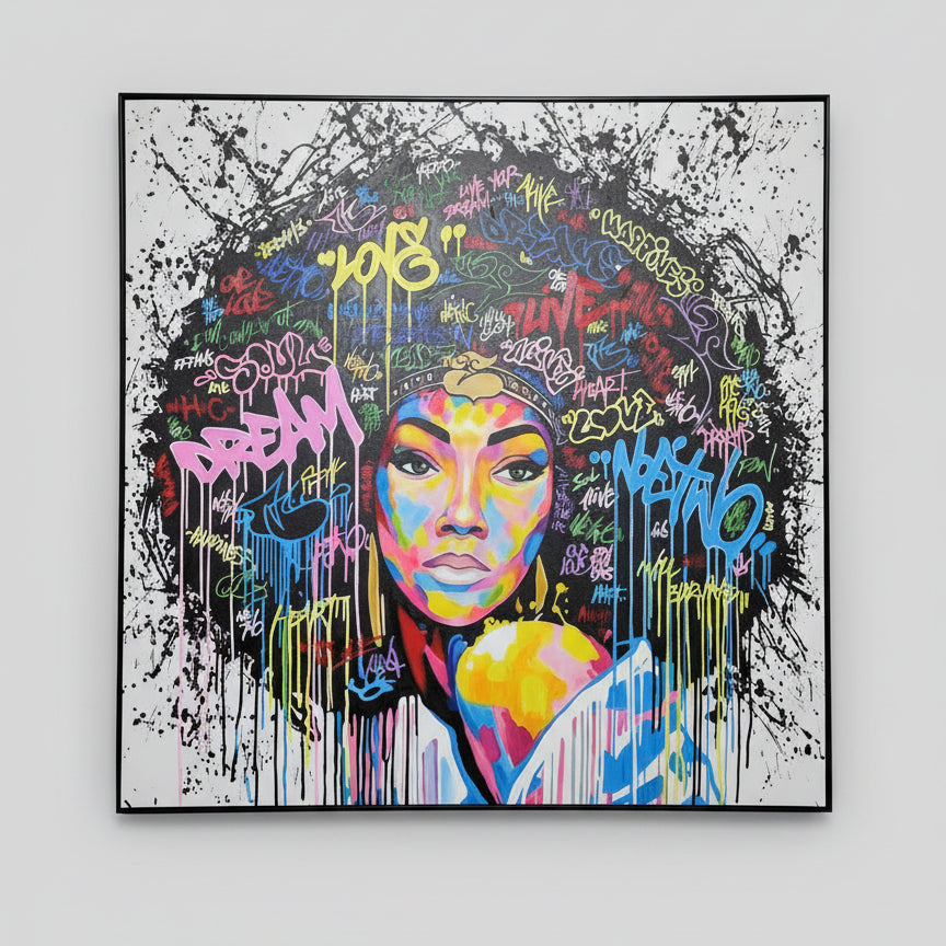 Nera Afro Canvas