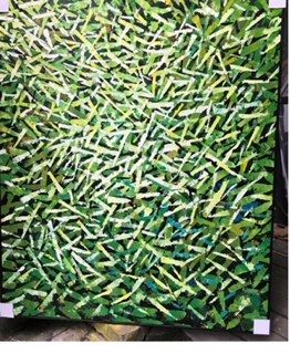 Green Field Canvas Wall Art