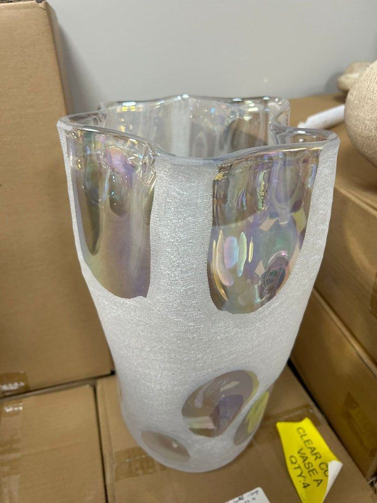 Clear Color Vase Set