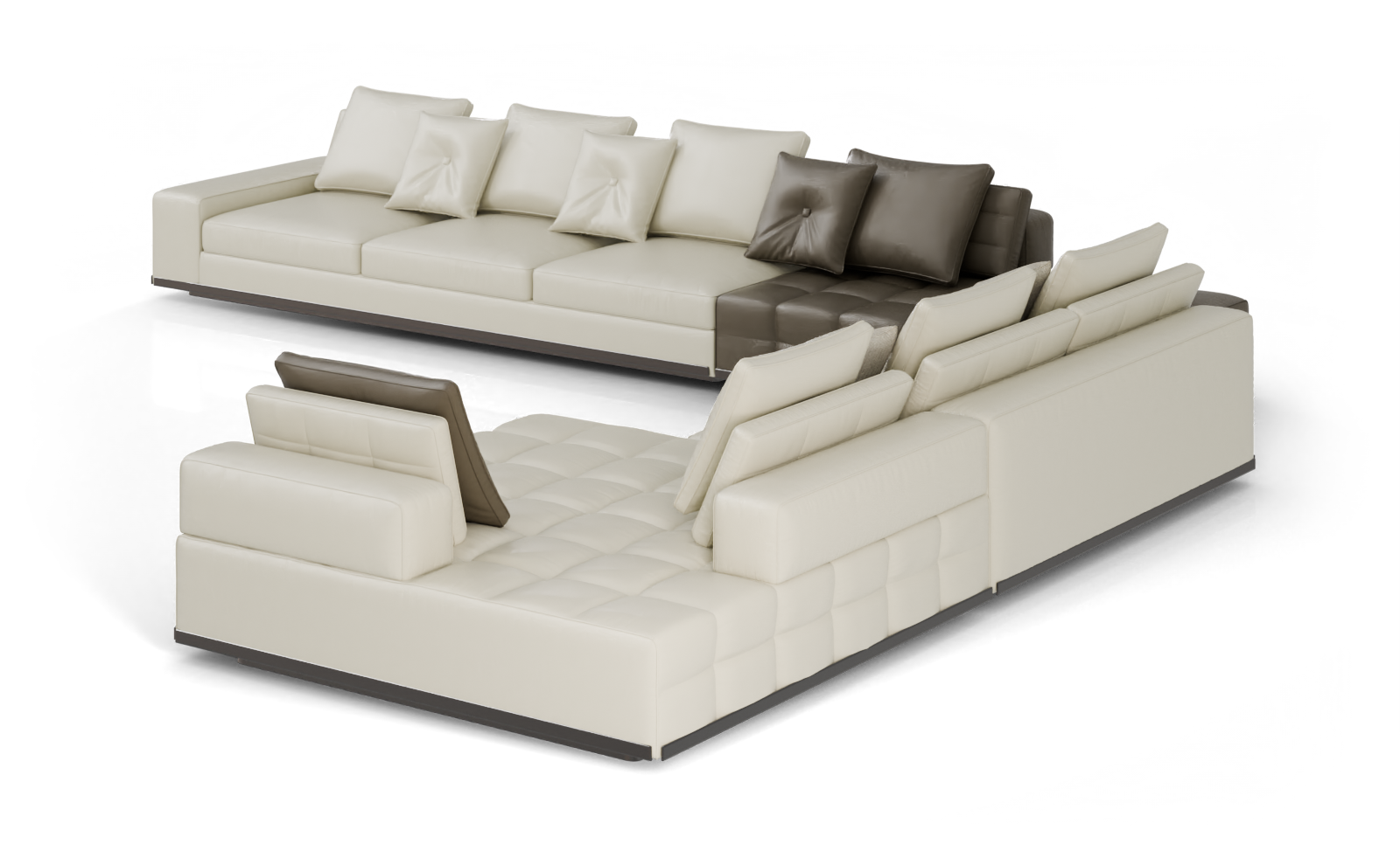 HM Plum Sectional