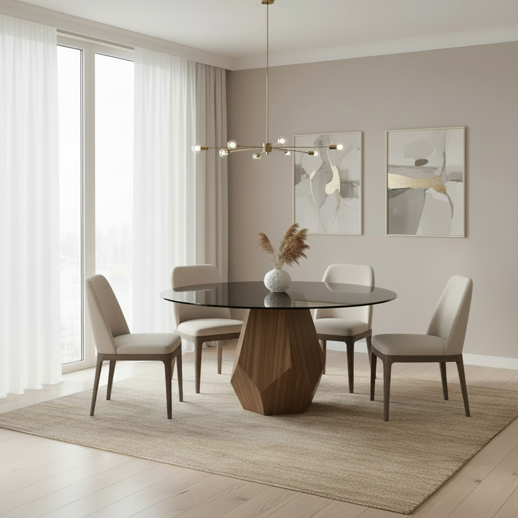 Roseville Round Dining Table