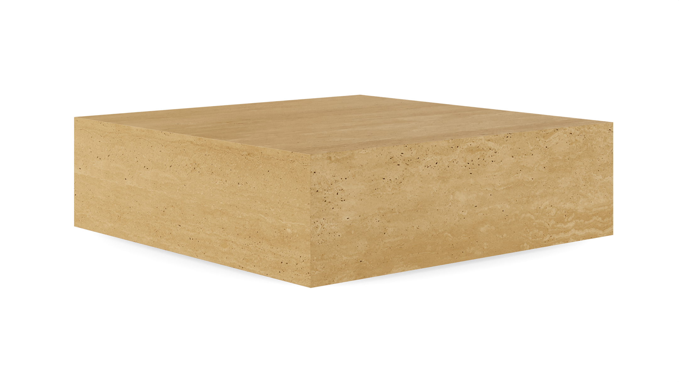 Traventino Square Coffee Table